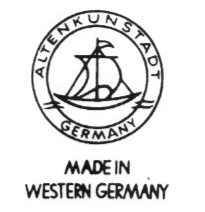Клеймо Porzellanfabrik Altenkunstadt Karl Nehmzow