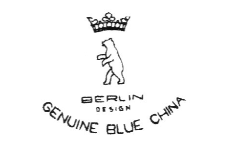 Клеймо Berlin design Porzellan-Handelsgesellschaft