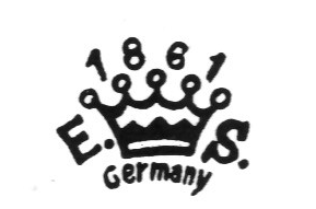 Клеймо Erdmann Schlegelmilch Porzellanfabrik