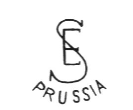 Клеймо Erdmann Schlegelmilch Porzellanfabrik