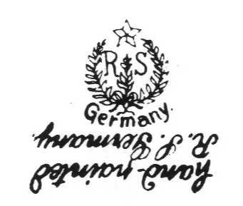 Клеймо Erdmann Schlegelmilch Porzellanfabrik