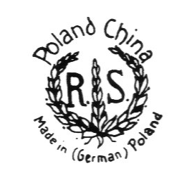 Клеймо Erdmann Schlegelmilch Porzellanfabrik
