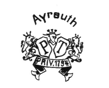 Клеймо Porzellanfabrik Tettau AG