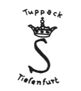 Клеймо Porzellanfabrik Carl Hans Tuppack