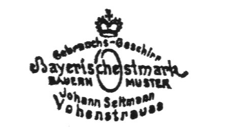 Клеймо Porzellanfabrik Johann Seltmann