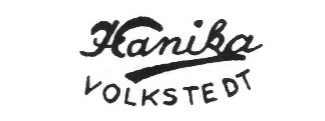 Клеймо Porzellanmanufaktur Alfred Hanika