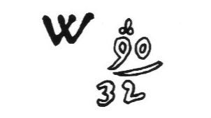 Клеймо Wilhelm Caspar Wegely