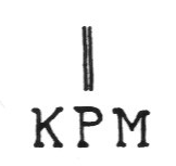 Клеймо Carl Krister Porzellanfabrik