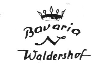 Клеймо Porzellan-Manufaktur Waldershof William Paul AG