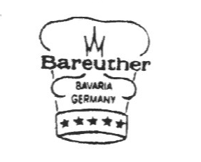 Клеймо Porzellanfabrik Waldsassen Bareuther & Co.