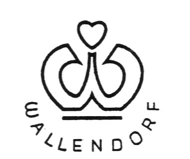 Клеймо VEB Wallendorfer Porzellanfabrik