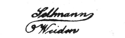 Клеймо Porzellanfabriken Christian Seltmann