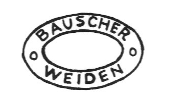 Клеймо Porzellanfabrik Weiden Gebr. Bauscher