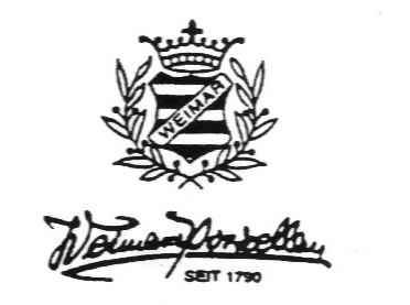Клеймо Weimar Porzellan GmbH