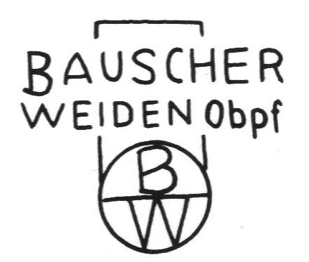 Клеймо Porzellanfabrik Weiden Gebr. Bauscher
