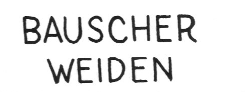 Клеймо Porzellanfabrik Weiden Gebr. Bauscher
