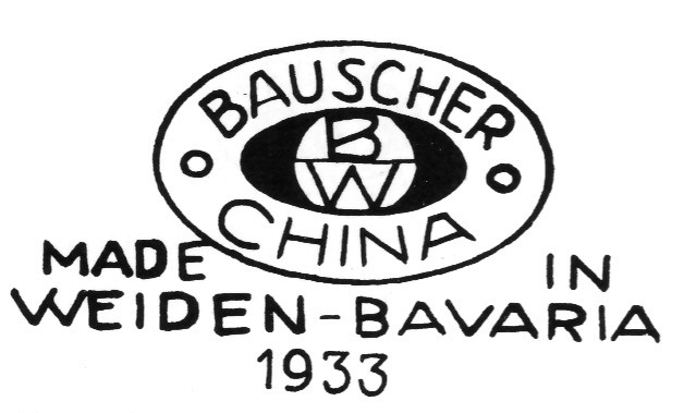 Клеймо Porzellanfabrik Weiden Gebr. Bauscher