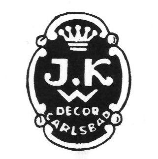 Клеймо Porzellanmanufaktur Josef Kuba