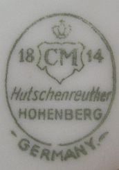 Клеймо Porzellanfabrik C.M. Hutschenreuther