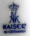 Клеймо Kaiser Porzellan
