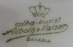 Клеймо Alka-Kunst Alboth & Kaiser