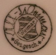 Клеймо Weimar Porzellan GmbH