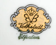 Клеймо Beyer & Bock/VEB Porzellanfabrik Rudolstadt-Volkstedt