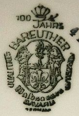 Клеймо Porzellanfabrik Waldsassen Bareuther & Co.