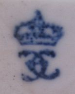 Клеймо Herzoglich Aechte Porcelain Fabrique