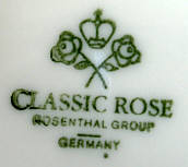 Клеймо Rosenthal AG