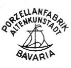 Клеймо Porzellanfabrik Altenkunstadt Karl Nehmzow