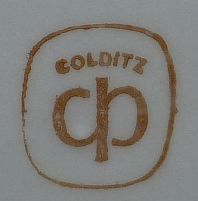 Клеймо VEB Porzellanwerk Colditz / VEB Porzellankombinat Colditz