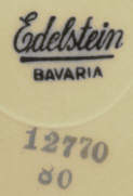 Клеймо Edelstein Porzellanfabrik AG