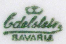 Клеймо Porzellanfabrik J. Edelstein
