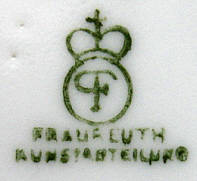 Клеймо Porzellanfabrik Fraureuth AG