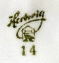 Клеймо Hertwig & Co. Porzellanfabrik