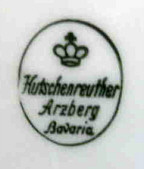 Клеймо Porzellanfabrik C. M. Huschenreuther Abteilung Arzberg