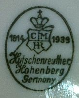 Клеймо Porzellanfabrik C. M. Hutschenreuther