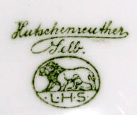 Клеймо Porzellanfabrik Lorenz Hutschenreuther