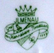 Клеймо Ilmenauer Porzellanfabrik Graf von Henneberg AG und VEB Porzellanwerk Graf von Henneberg