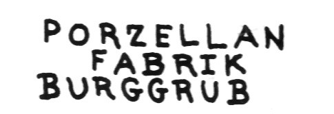 Клеймо Porzellanfabrik Burggrub Schoenau & Hoffmeister