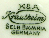 Клеймо Krautheim & Adelberg Porzellanfabrik