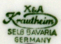 Клеймо Krautheim & Adelberg Porzellanfabrik