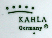 Клеймо Kahla/Thüringen Porzellan GmbH