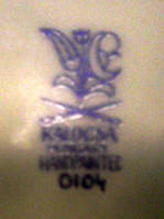Клеймо Kalocsa Porzellan Manufaktur