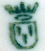 Клеймо Von Schierholz'sche Porzellanmanufaktur Plaue