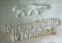 Клеймо Schwarzburger Werkstätten für Porzellankunst