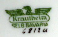 Клеймо Krautheim & Adelberg Porzellanfabrik