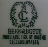 Клеймо Lessau Porzellanfabrik