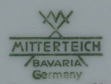 Клеймо Porzellanfabrik Mitterteich AG